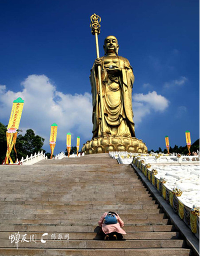 九华山朝圣地藏王菩萨