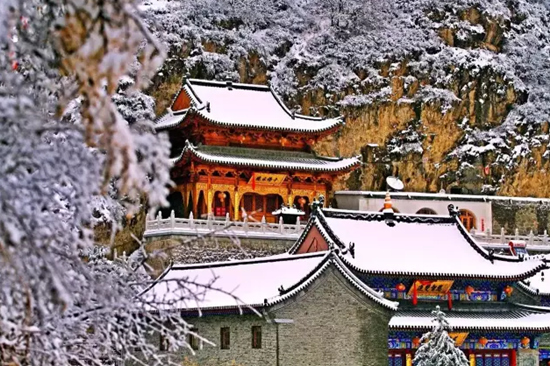 佛旅网五台山佛母洞朝圣