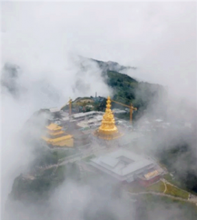 漫步峨眉圣境 喜欢这样的宁静