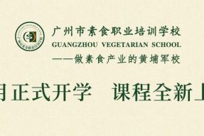 素食新征程|广州素食学校五月正式开学,素食厨师班、古法豆腐师班、素点师班全新上线