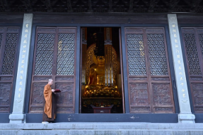 宁波阿育王古寺 恢复开放公告