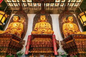 【佛教常识】：寺院大雄宝殿内供奉的是哪尊佛——蝉友圈佛旅网