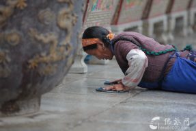 西藏线路：大昭寺-西藏佛教徒心中的金色圣殿  佛旅网 佛教旅游 佛教圣地 佛旅领队 佛教导游
